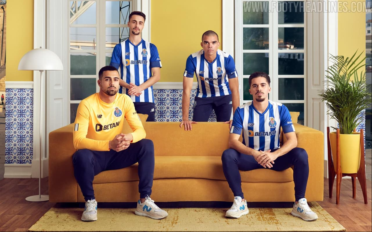 Así luce la nueva indumentaria del Porto.