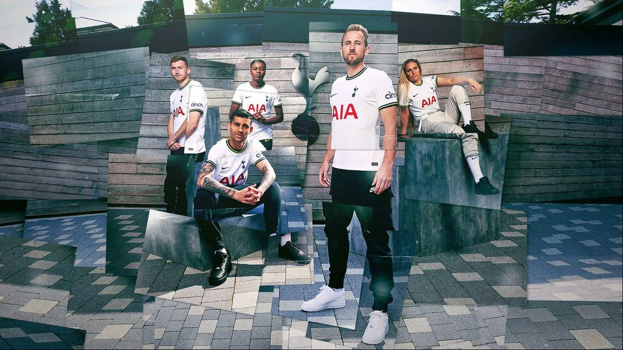 Así luce la nueva indumentaria del Tottenham.