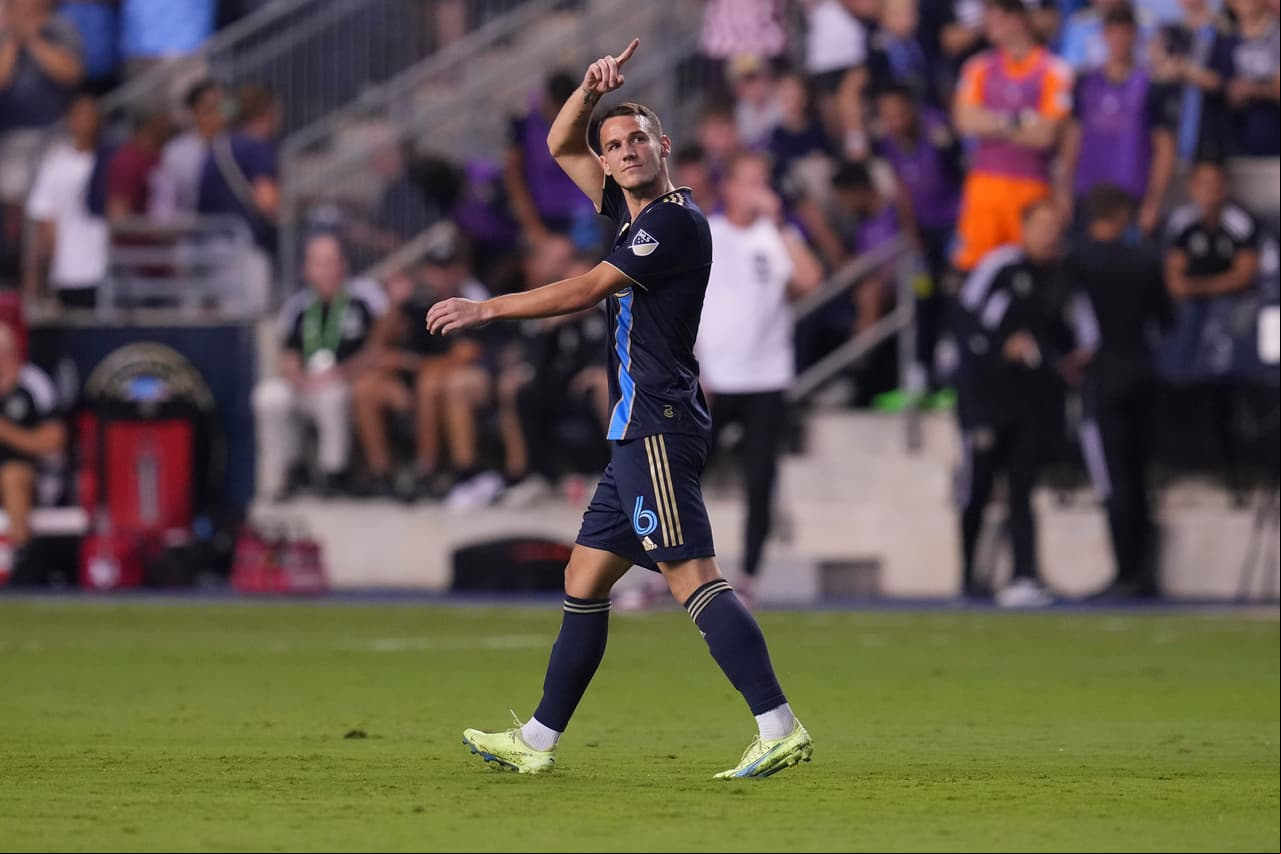 Centrocampista - DENIEL GAZDAG (Philadelphia Union)
<br>