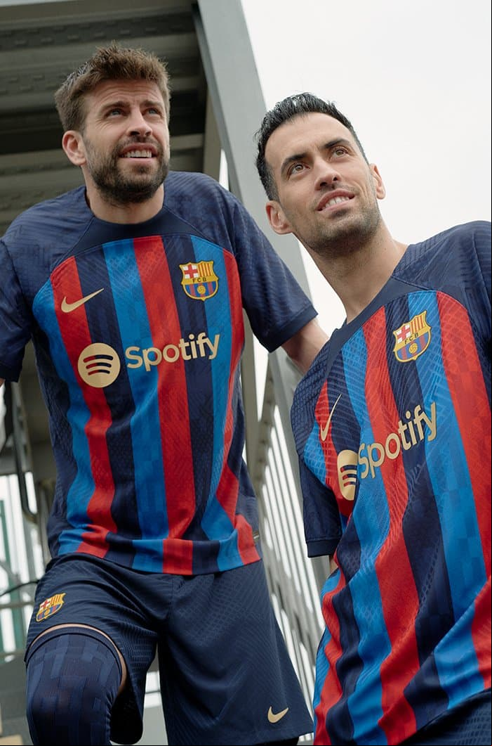Así luce la nueva indumentaria del Barcelona.