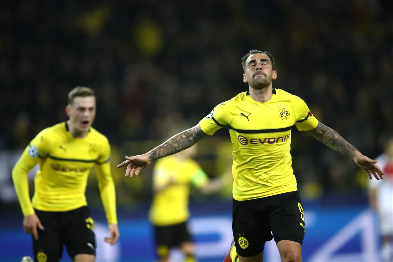 Cuarta anotación del delantero español con la playera del BVB y primera en esta Champions. Las otras tres fueron en la Bundesliga.