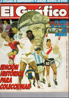 Aniversario número 70 de la revista El Gráfico - 1989