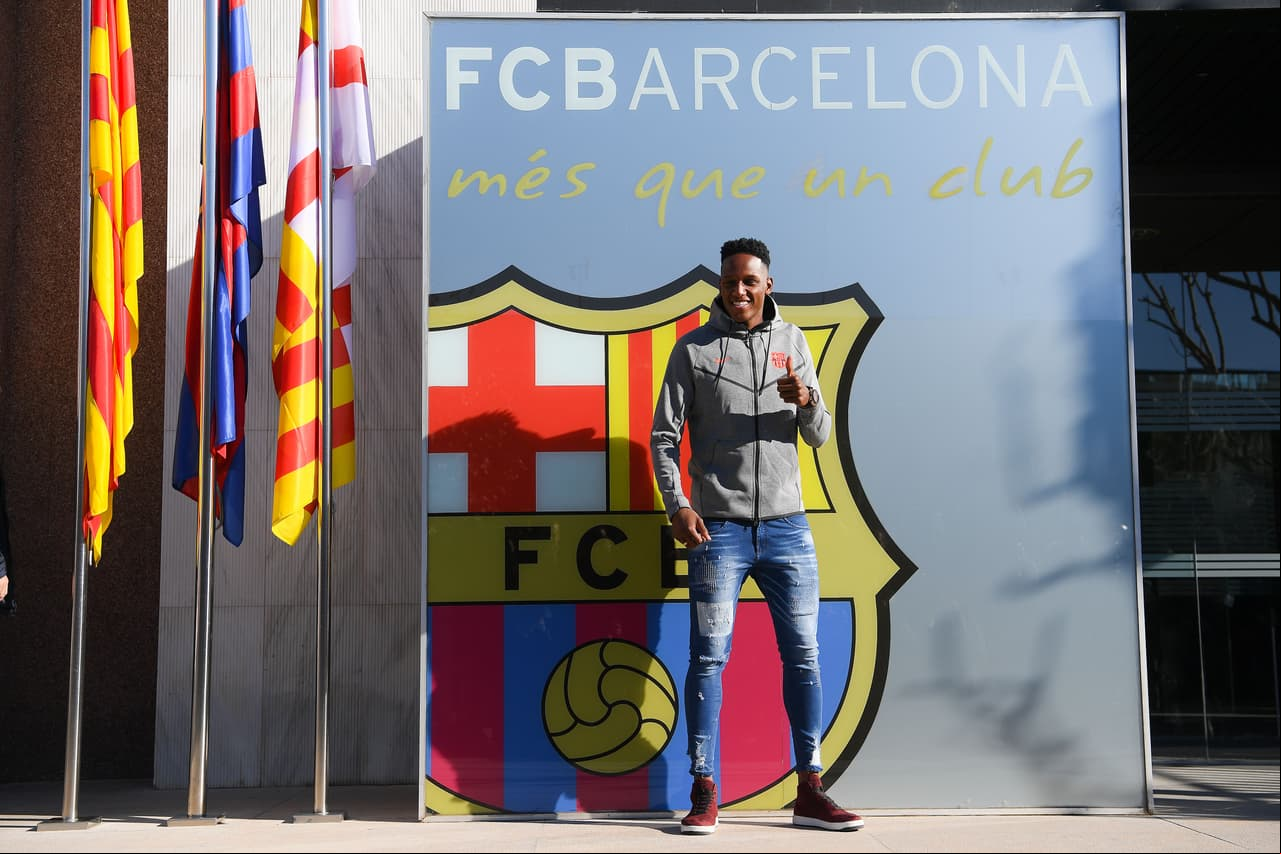 Desde el viernes, el colombiano estuvo en las instalaciones de Barcelona para tener su primer acercamiento informal, antes de la oficialización de su firma con el equipo.