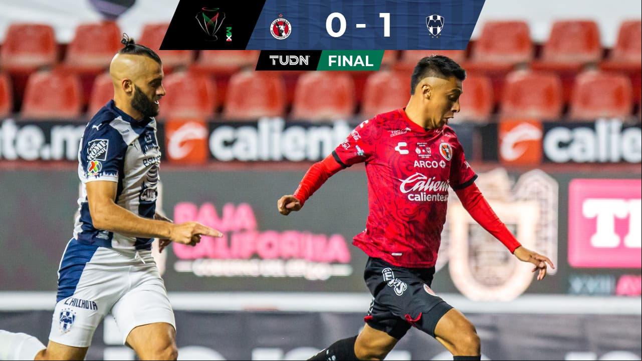Batallando, pero Rayados le saca la ida de la Copa a Xolos