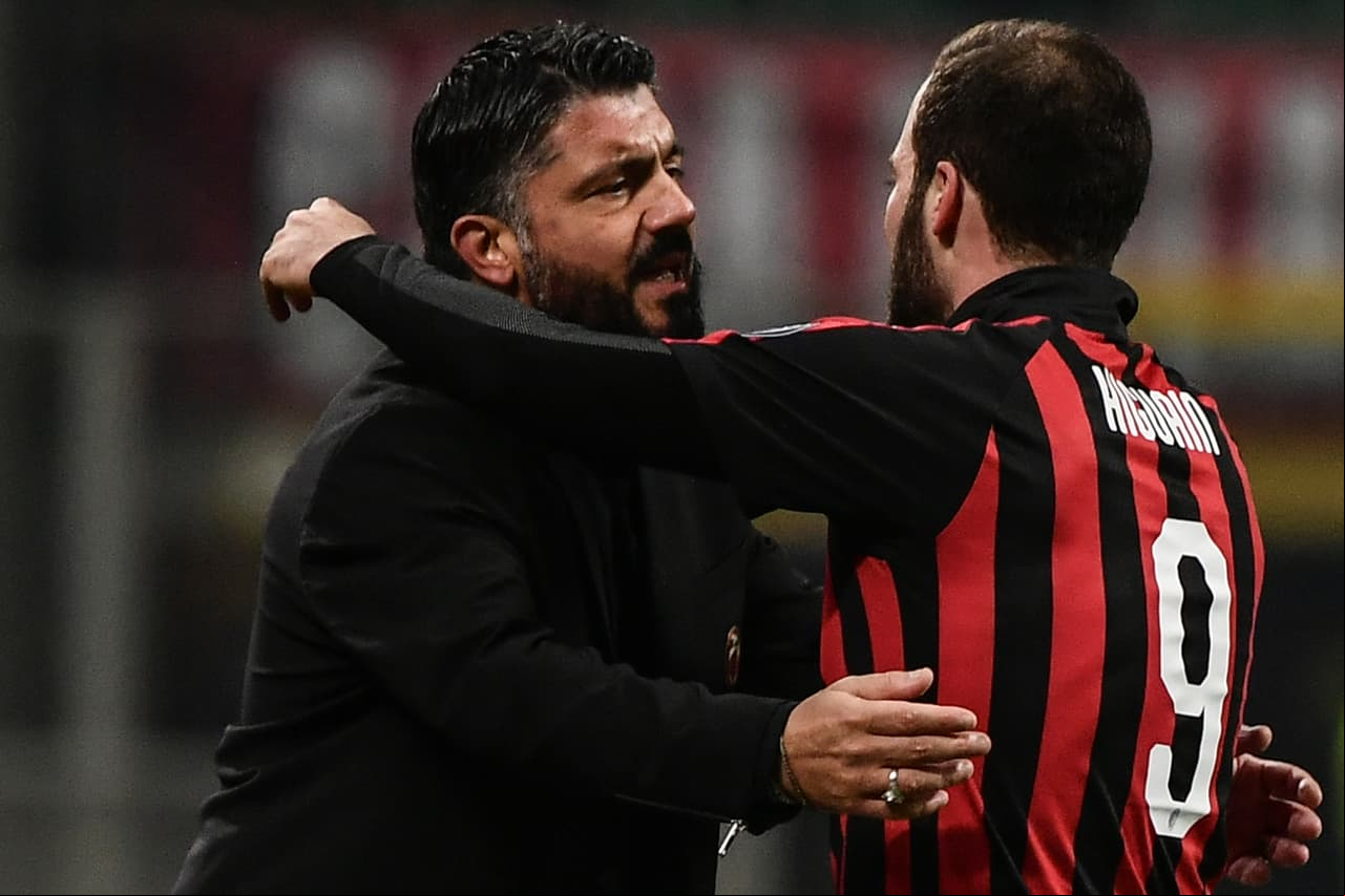 Gonzalo Higuaín fue sustituido al minuto 37 del segundo tiempo, en un partido que al final fue triunfo para Milán 2-1 contra Spal en la Jornada 19 de la Serie A, donde parece se quedará el argentino.