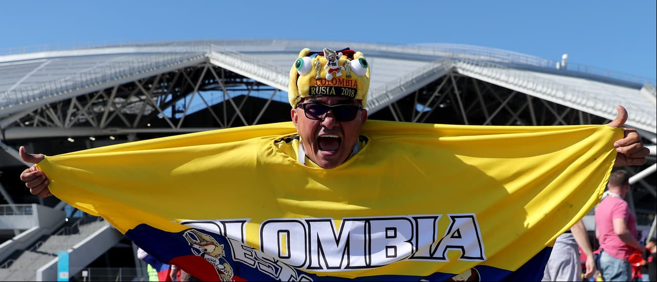 La alegría y el colorido encendió la fiesta del duelo de Colombia y Senegal, partido definitivo en la clasificación a octavos de finl por el grupo H del Mundial de Rusia 2018.