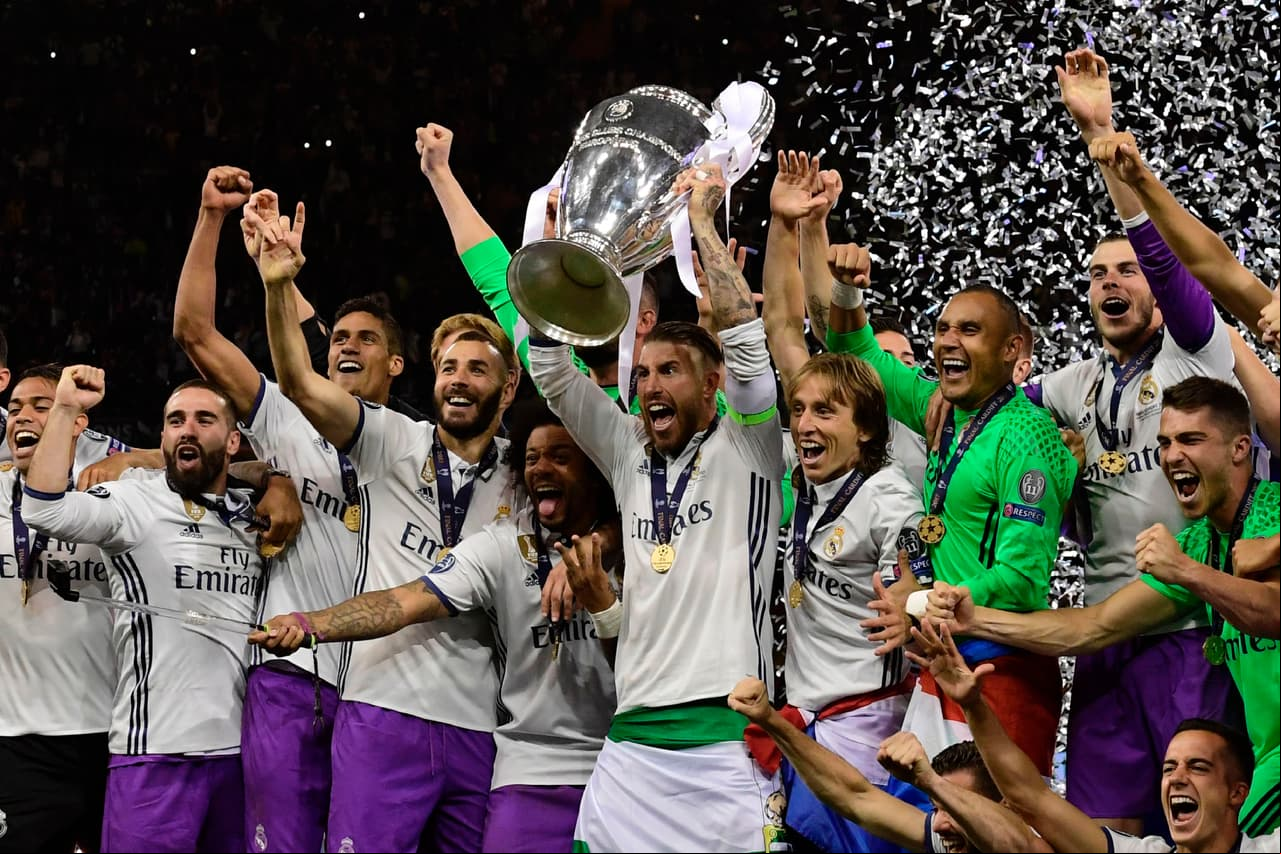 El Real Madrid goleó al Barcelona en la elección que hizo la gente para el Equipo del Año de la UEFA