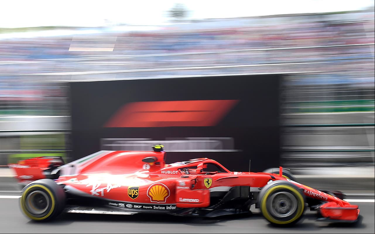 El finlandés de Ferrari, Kimi Raikkonen, fue cuarto con 1:17.153 en la segunda sesión libre.