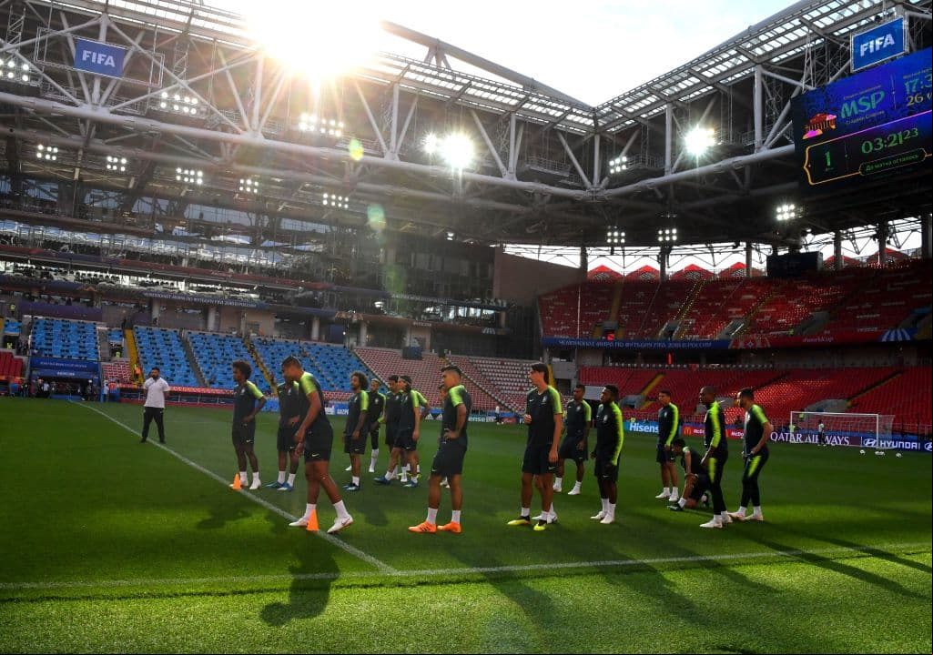 El Estadio Spartak será el mudo testigo del desenlace del Grupo E con el decisivo encuentro que sostengan en este recinto las selecciones de Brasil y de Croacia a primera hora.