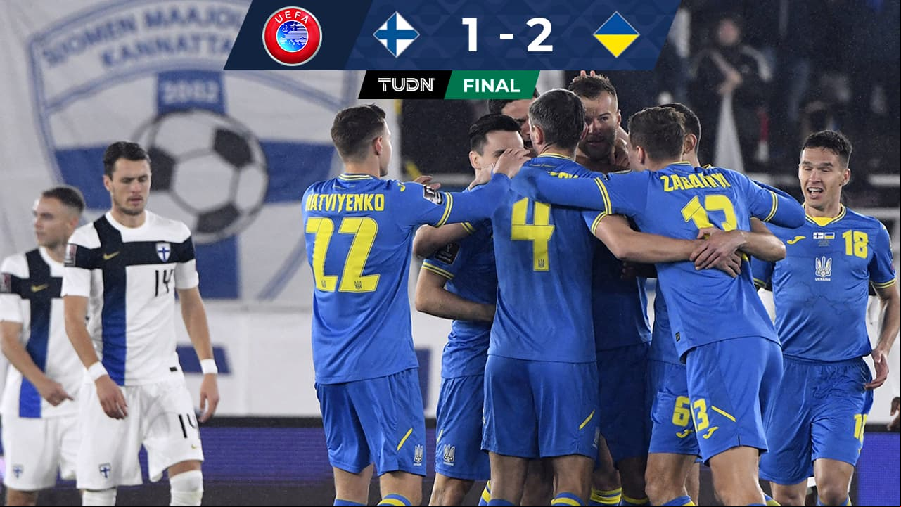 Ucrania vence a domicilio a Finlandia y ya es sublíder 