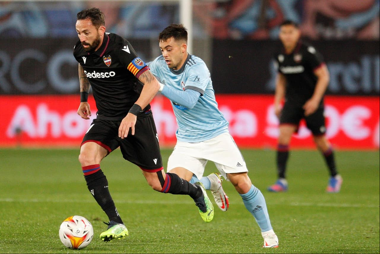 Celta de Vigo empata con Levante 1-1 con anotacion de Franco Cervi al minuto 67’ y de Roger Marti al 82', durante la J25 de La Liga; el mexicano Orbelín Pineda hizo su debut al ingresar como cambio por su compatriota Nestor Araujo al minuto 63’ del encuentro.