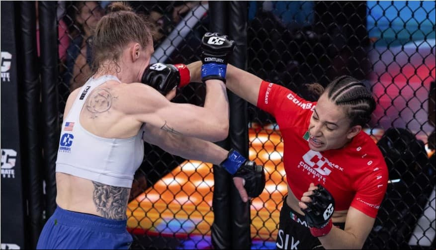 Combate Melissa Amaya se enfrenta a la sa Samatha Jean Francois