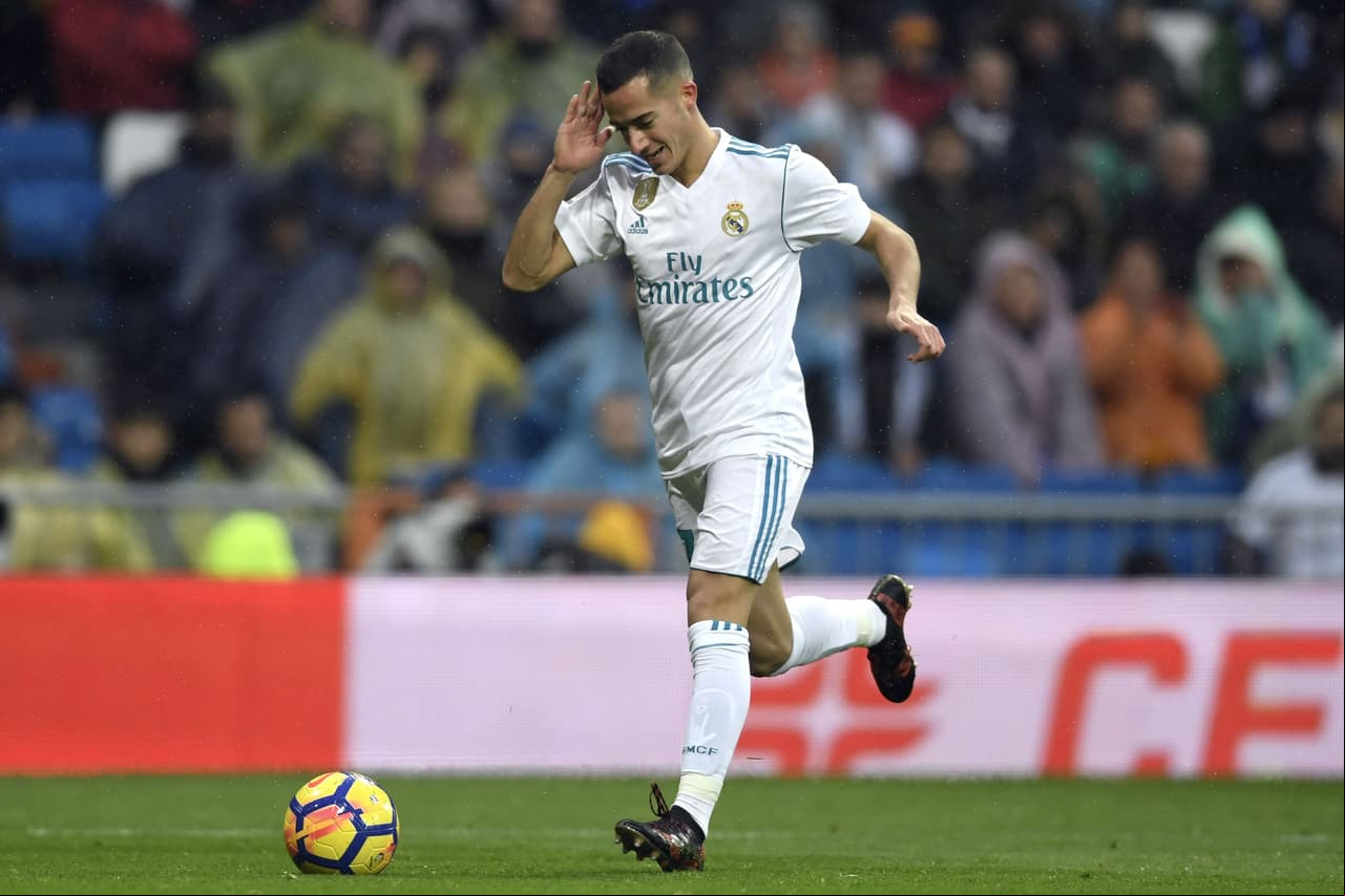 Para este partido, Lucas Vázquez no fue la solución que sí fue durante el juego entre semana de Copa del Rey.