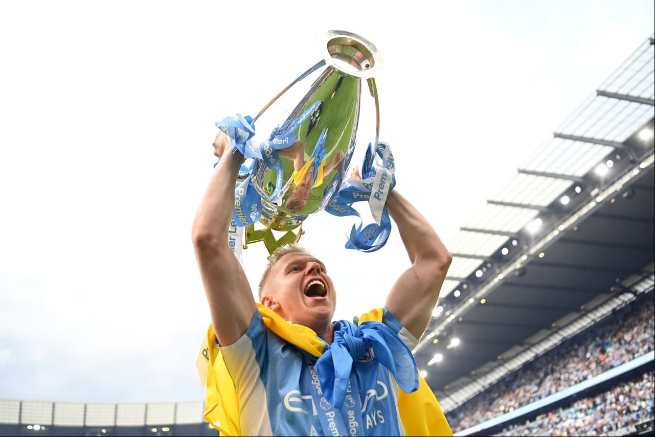 Manchester City logró coronarse en ls Premier League luego de sacar el triunfo antre el Aston Villa.