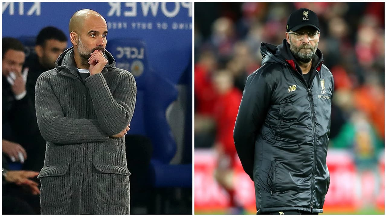 Josep Guardiola y Jürgen Klopp