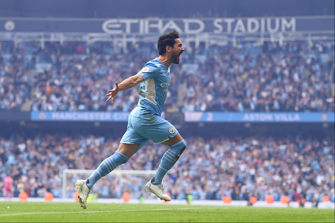 Manchester City logró coronarse en ls Premier League luego de sacar el triunfo antre el Aston Villa.