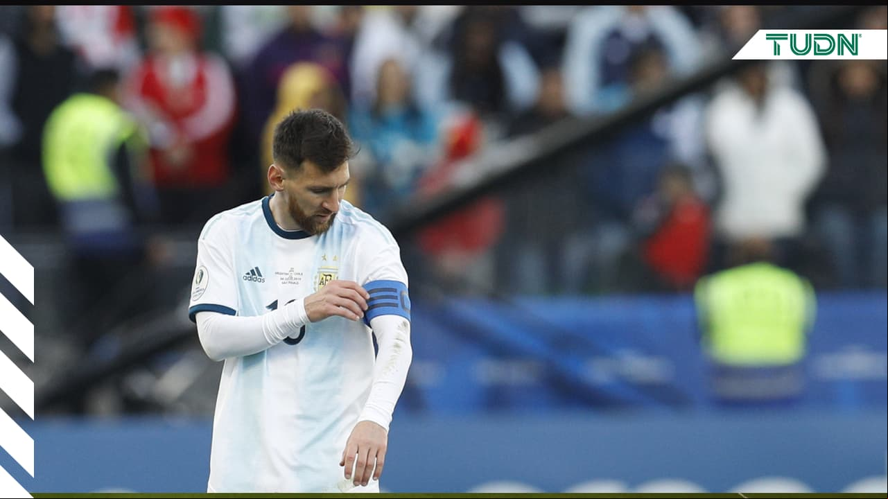Jugadores de Argentina, en llanto por Messi