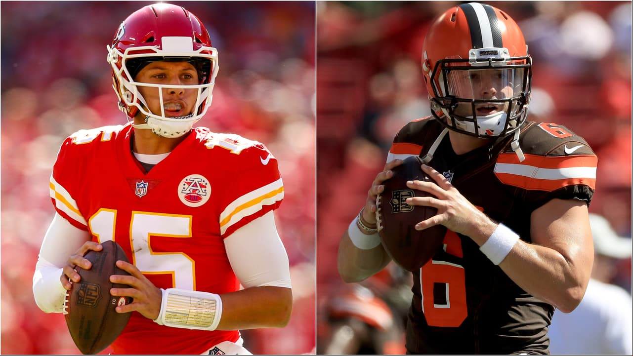 Pat Mahomes y Baker Mayfield son la nueva cara de Kansas City y Cleveland y los QBs del futuro en la NFL.