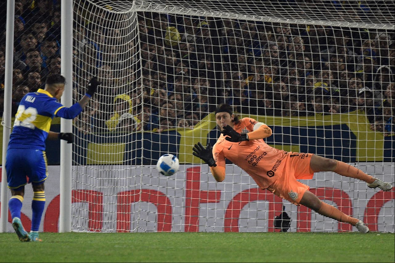 Corinthians venció 5-6 en penales a Boca Juniors tras empatar 0-0 en el marcador global.