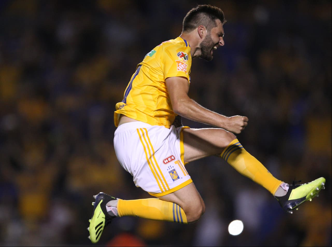 Luego de la mala racha de Tigres de hilar dos partidos sin ganar, el festejo del delantero francés denotaba el quitarse una peso de encima, de desechar la frustración amasada.
