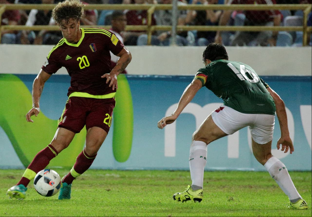 Nacido en Suiza, aunque internacional por Venezuela, Rolf Feltscher dejó atrás diez años de carrera en Europa para incorporarse a la MLS. (Reuters)