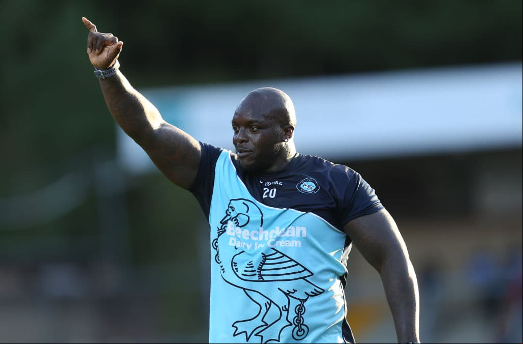 Ben Grimm, uno de los integrantes más especiales de los Fantastic Four, es conocido como The Thing o La Mole, en español. El delantero inglés Adebayo Akinfenwa nos recuerda a ese peculiar personaje...