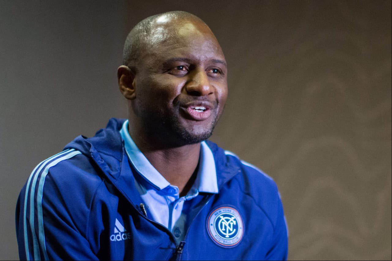 Patrick Vieira asegura que continuará al menos hasta el final de 2019 con NYCFC